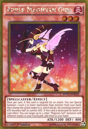 Apple Magician Girl [MVP1-ENG15] Gold Rare - Trinity Hobby
