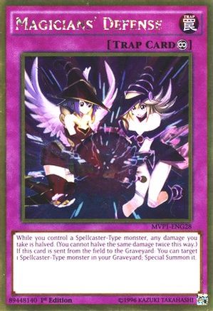 Magicians' Defense [MVP1-ENG28] Gold Rare - Trinity Hobby
