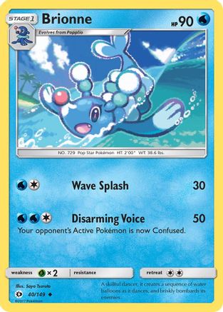 Brionne (40/149) [Sun & Moon: Base Set] - Trinity Hobby