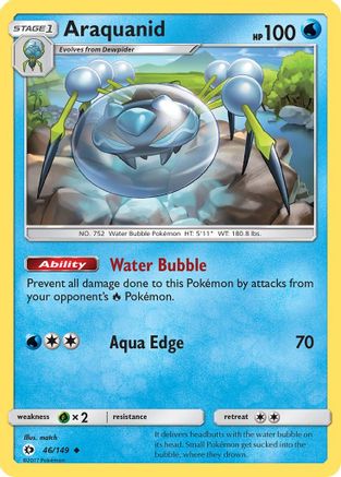 Araquanid (46/149) [Sun & Moon: Base Set] - Trinity Hobby