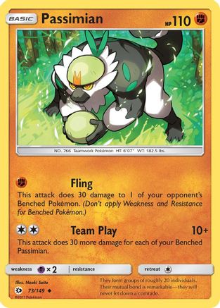 Passimian (73/149) [Sun & Moon: Base Set] - Trinity Hobby