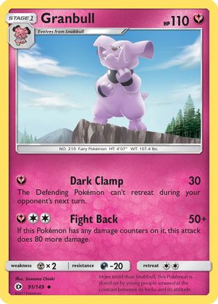 Granbull (91/149) [Sun & Moon: Base Set] - Trinity Hobby