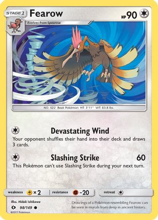 Fearow (98/149) [Sun & Moon: Base Set] - Trinity Hobby