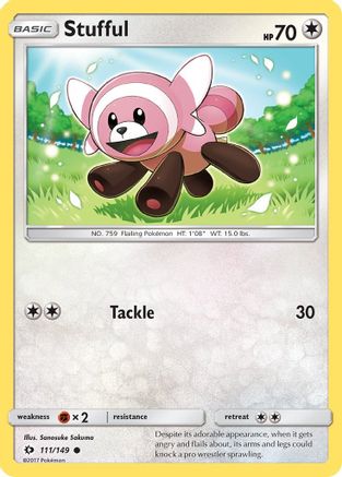 Stufful (111/149) [Sun & Moon: Base Set] - Trinity Hobby