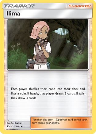 Ilima (121/149) [Sun & Moon: Base Set] - Trinity Hobby