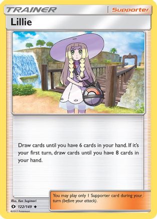 Lillie (122/149) [Sun & Moon: Base Set] - Trinity Hobby