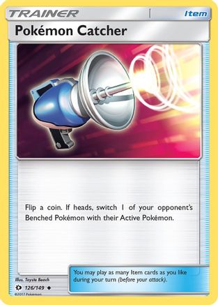 Pokemon Catcher (126/149) [Sun & Moon: Base Set] - Trinity Hobby