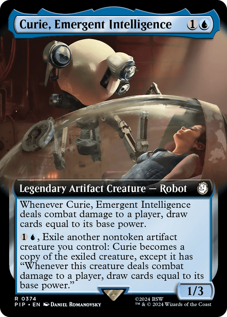 Curie, Emergent Intelligence (Extended Art) [Fallout] - Trinity Hobby