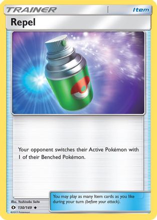 Repel (130/149) [Sun & Moon: Base Set] - Trinity Hobby