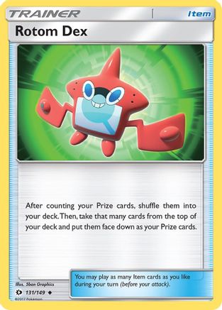 Rotom Dex (131/149) [Sun & Moon: Base Set] - Trinity Hobby