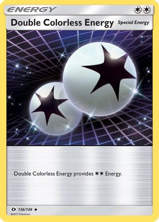 Double Colorless Energy (136/149) [Sun & Moon: Base Set] - Trinity Hobby
