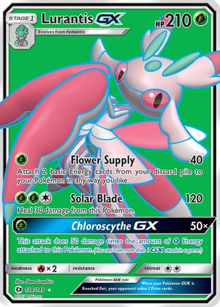 Lurantis GX (138/149) [Sun & Moon: Base Set] - Trinity Hobby