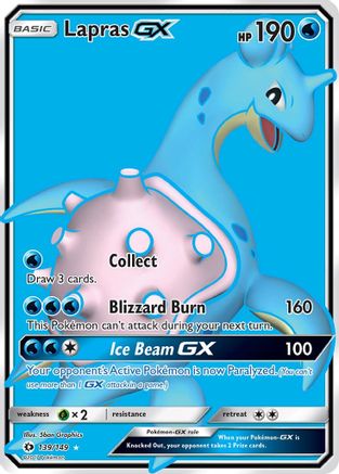 Lapras GX (139/149) [Sun & Moon: Base Set] - Trinity Hobby