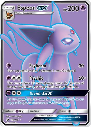 Espeon GX (140/149) [Sun & Moon: Base Set] - Trinity Hobby