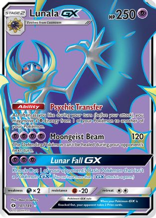 Lunala GX (141/149) [Sun & Moon: Base Set] - Trinity Hobby