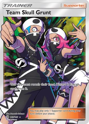 Team Skull Grunt (149/149) [Sun & Moon: Base Set] - Trinity Hobby