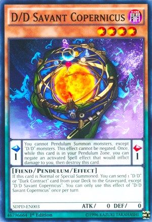 D/D Savant Copernicus [SDPD-EN003] Common - Trinity Hobby
