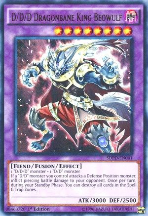 D/D/D Dragonbane King Beowulf [SDPD-EN041] Ultra Rare - Trinity Hobby