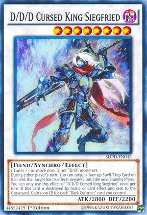 D/D/D Cursed King Siegfried [SDPD-EN042] Super Rare - Trinity Hobby