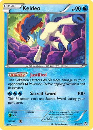 Keldeo (XY191) [XY: Black Star Promos] - Trinity Hobby