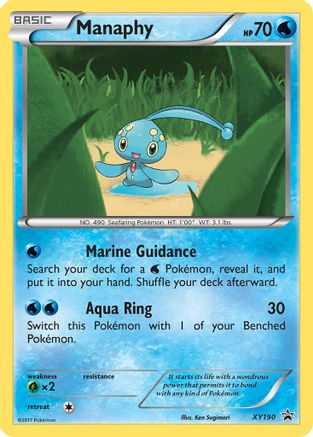 Manaphy (XY190) [XY: Black Star Promos] - Trinity Hobby