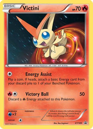 Victini (XY189) [XY: Black Star Promos] - Trinity Hobby