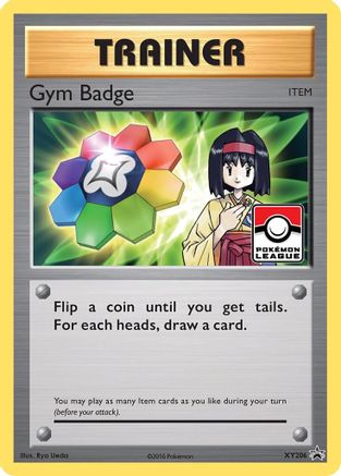 Gym Badge (XY206) (Erika) [XY: Black Star Promos] - Trinity Hobby