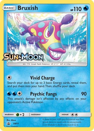 Bruxish (SM11) [Sun & Moon: Black Star Promos] - Trinity Hobby
