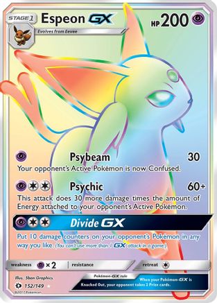 Espeon GX (152/149) [Sun & Moon: Base Set] - Trinity Hobby