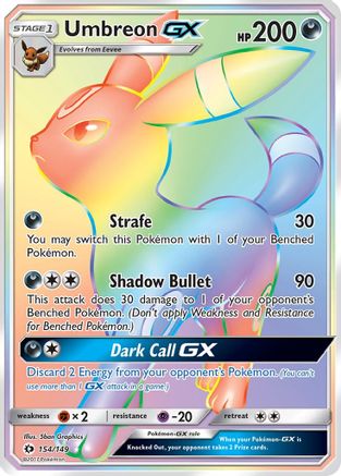 Umbreon GX (154/149) [Sun & Moon: Base Set] - Trinity Hobby
