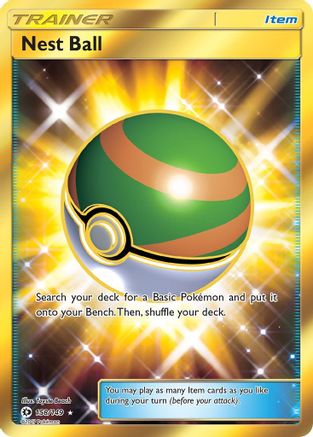 Nest Ball (158/149) [Sun & Moon: Base Set] - Trinity Hobby
