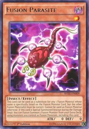 Fusion Parasite [RATE-EN009] Rare - Trinity Hobby