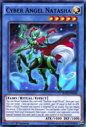 Cyber Angel Natasha [RATE-EN036] Super Rare - Trinity Hobby