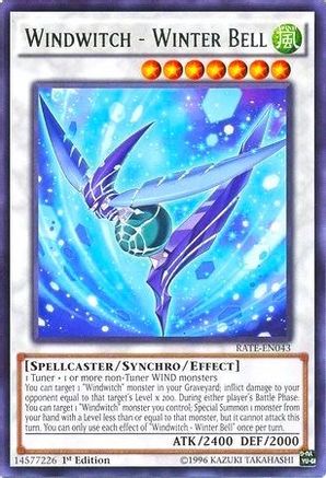 Windwitch - Winter Bell [RATE-EN043] Rare - Trinity Hobby