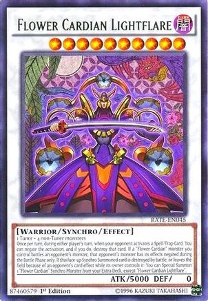 Flower Cardian Lightflare [RATE-EN045] Rare - Trinity Hobby