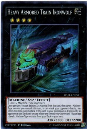 Heavy Armored Train Ironwolf [RATE-EN050] Super Rare - Trinity Hobby