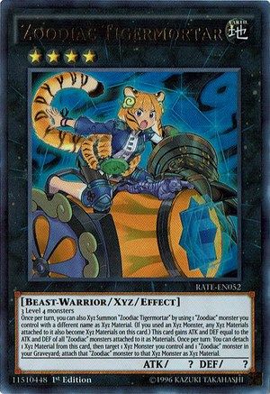 Zoodiac Tigermortar [RATE-EN052] Ultra Rare - Trinity Hobby
