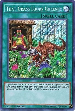 That Grass Looks Greener [RATE-EN066] Secret Rare - Trinity Hobby