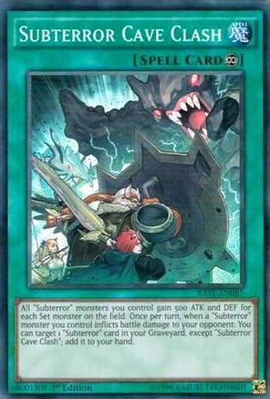 Subterror Cave Clash [RATE-EN085] Super Rare - Trinity Hobby