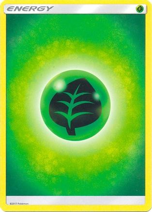 Grass Energy [Sun & Moon: Base Set] - Trinity Hobby