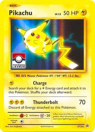 Pikachu (XY202) [XY: Black Star Promos] - Trinity Hobby