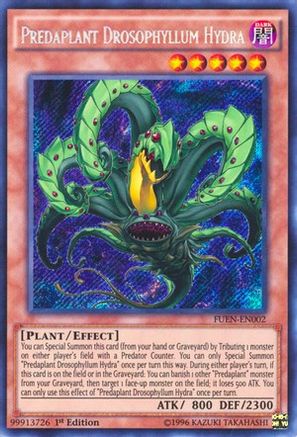 Predaplant Drosophyllum Hydra [FUEN-EN002] Secret Rare - Trinity Hobby