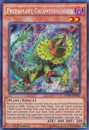 Predaplant Chlamydosundew [FUEN-EN005] Secret Rare - Trinity Hobby
