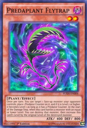 Predaplant Flytrap [FUEN-EN006] Super Rare - Trinity Hobby