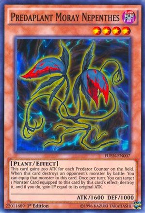 Predaplant Moray Nepenthes [FUEN-EN007] Super Rare - Trinity Hobby