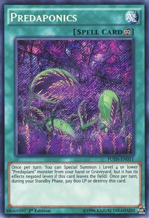 Predaponics [FUEN-EN011] Secret Rare - Trinity Hobby