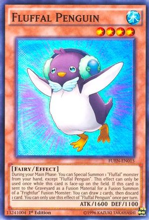 Fluffal Penguin [FUEN-EN015] Super Rare - Trinity Hobby