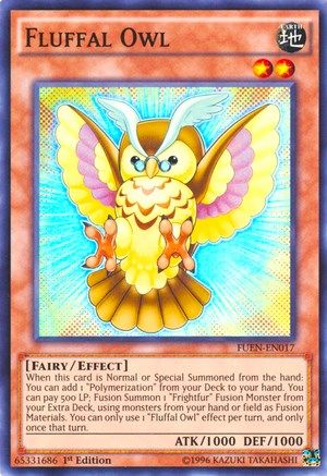 Fluffal Owl [FUEN-EN017] Super Rare - Trinity Hobby
