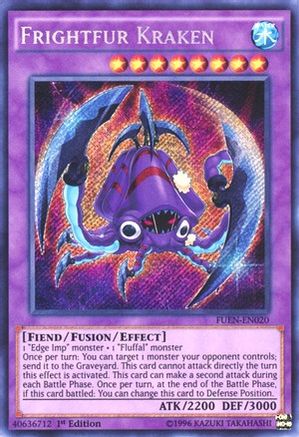 Frightfur Kraken [FUEN-EN020] Secret Rare - Trinity Hobby