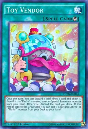 Toy Vendor [FUEN-EN024] Super Rare - Trinity Hobby